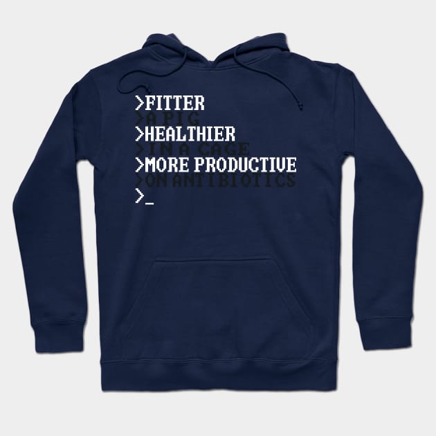 Fitter, happier Hoodie by CLANCY'S STORE